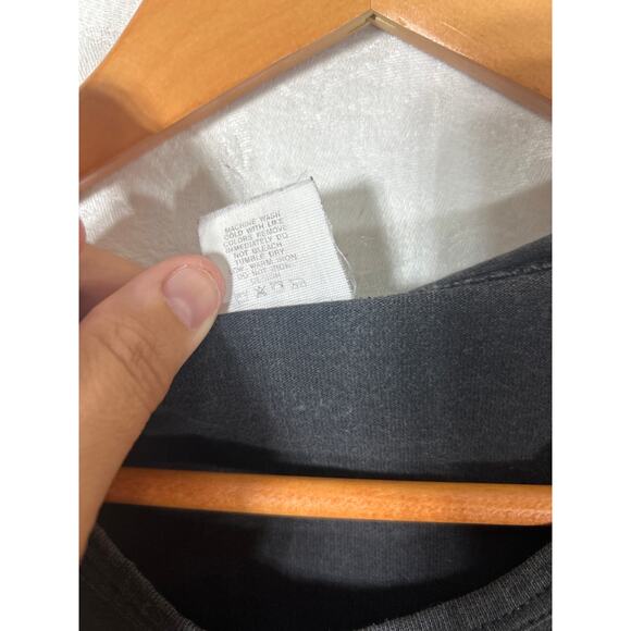 VTG Lost in the 50s T Shirt 2X Black Single Stitch USA Made Pink Convertible - Picture 5 of 9